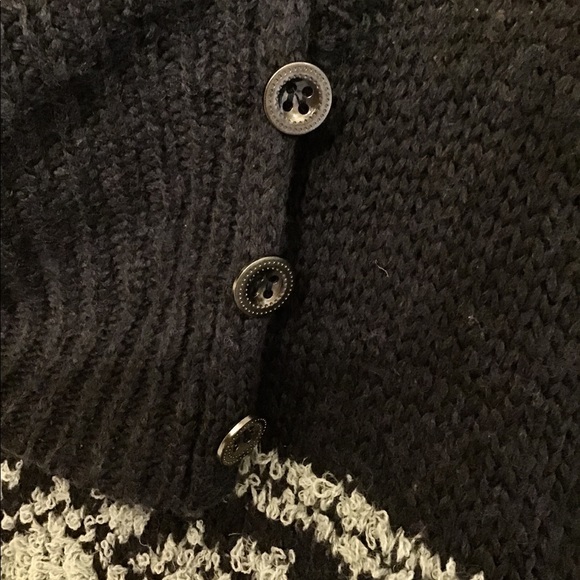 NWOT Free People Fair Isle Wool Blend Sweater - Picture 9 of 10